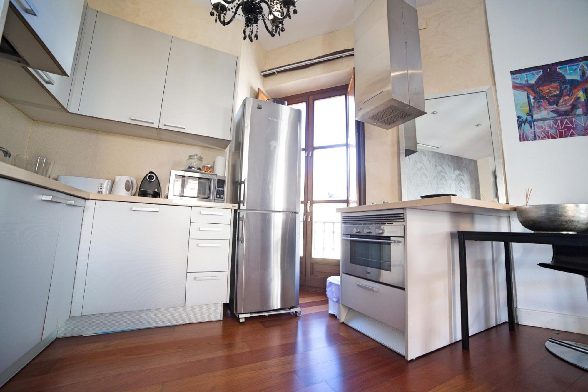 Cathedral Apartment, Upper Floor Apartment Séville Chambre photo